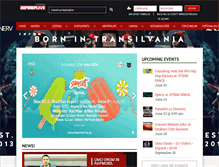 Tablet Screenshot of hiphoplive.ro